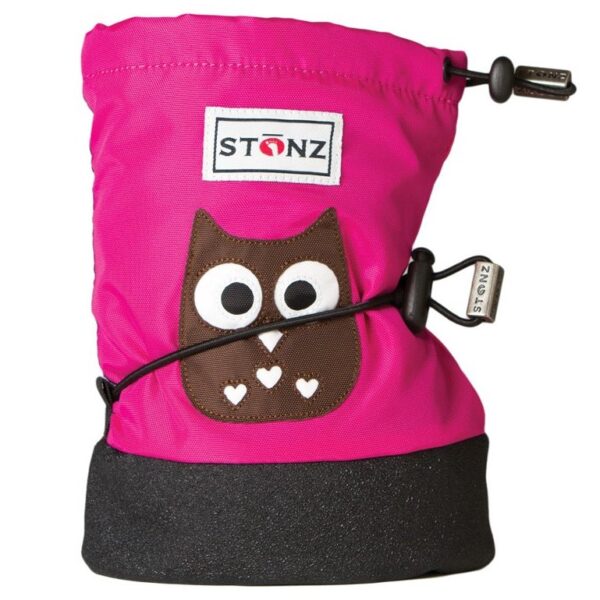 STONZ Buty dla noworodków i niemowląt Owl Fuchsia