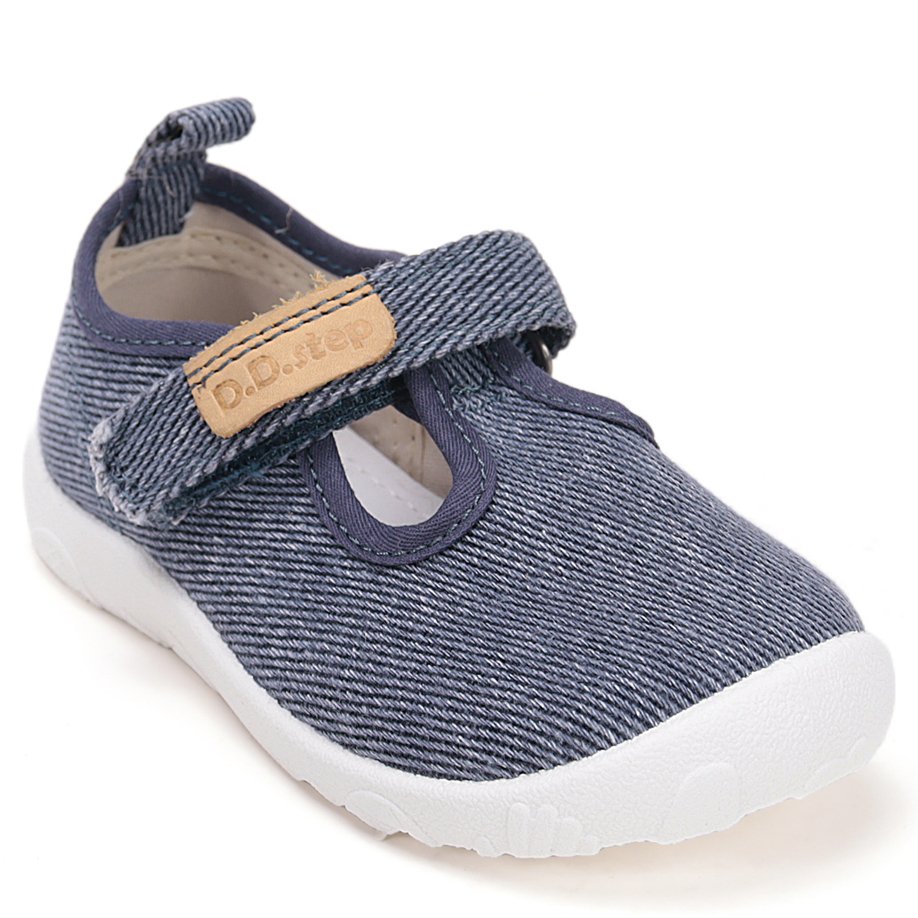 DD Step lekkie ciemnoniebieskie kapcie barefoot - obrazek 5