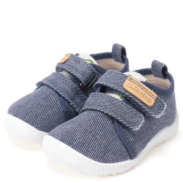 DD Step lekkie ciemnoniebieskie kapcie tenisówki barefoot