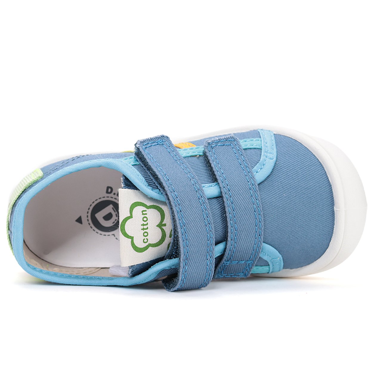 DD Step lekkie niebieskie tenisówki barefoot - obrazek 5