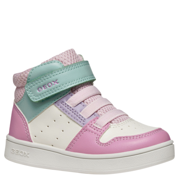 GEOX buty dla dzieci B Eclyper A White/DK Pink