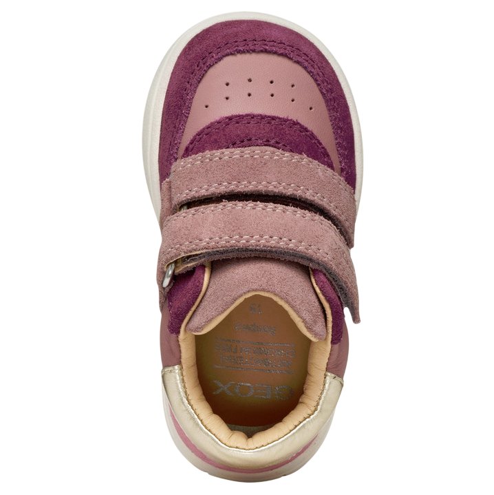 GEOX buty dla dzieci B Biglia G. A Rose Smoke/DK Purple - obrazek 5