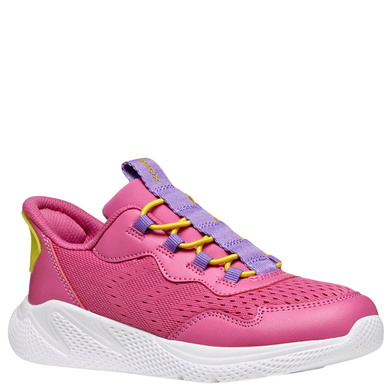 Geox wsuwane buty sportowe J Sprintye Fast In A DK Fuchsia/Violet
