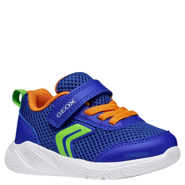 Geox Sneakersy buty sportowe J Sprintye B. C Royal/Orange