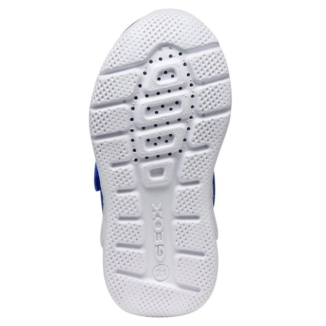 Geox Sneakersy buty sportowe J Sprintye B. C Royal/Orange - obrazek 6