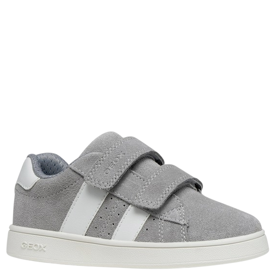 Geox skórzane sneakersy J Eclyper DK Grey/White