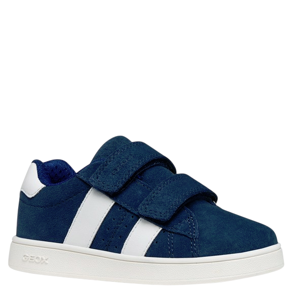 Geox skórzane sneakersy J Eclyper DK Navy/White
