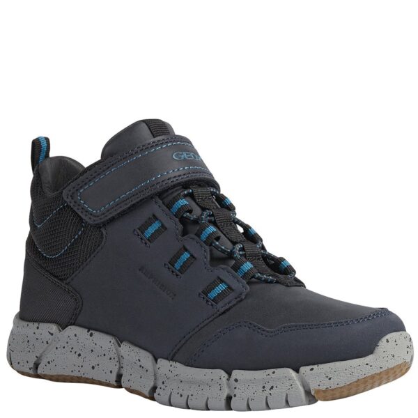 Geox ocieplane i nieprzemakalne sneakersy J Flexyper B.B ABX A Navy/Petrol