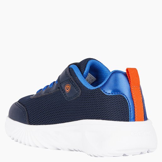 GEOX Sneakersy ze światełkami J ASSISTER B. C NAVY/ROYAL - obrazek 3