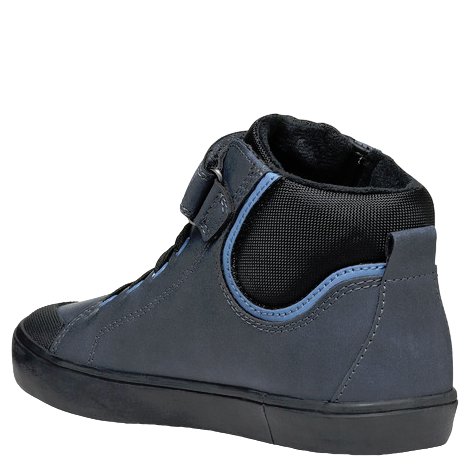 Geox Trampki ocieplane J Gisli B.C Navy/Lt Blue - obrazek 4