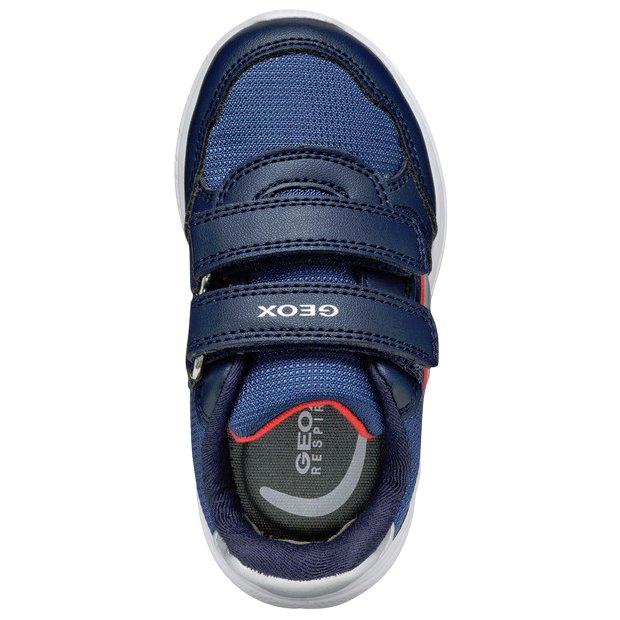 Geox Sneakersy buty dla chłopca B Sprintye B. A Avio/Red - obrazek 4