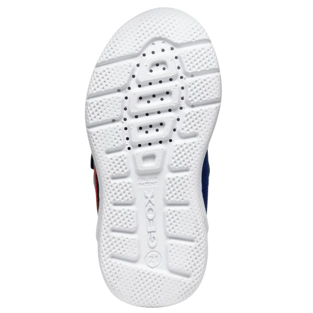 Geox Sneakersy buty dla chłopca B Sprintye B. A Avio/Red - obrazek 5