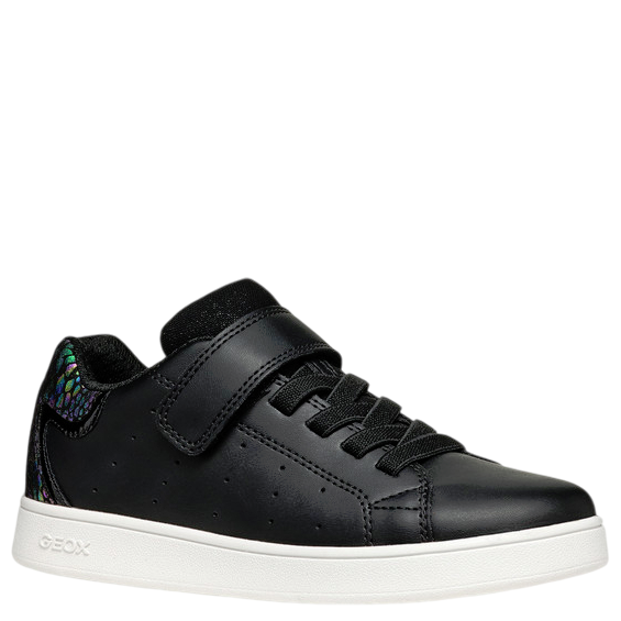 Geox dziewczęce Sneakersy J Eclyper A Black/Violet