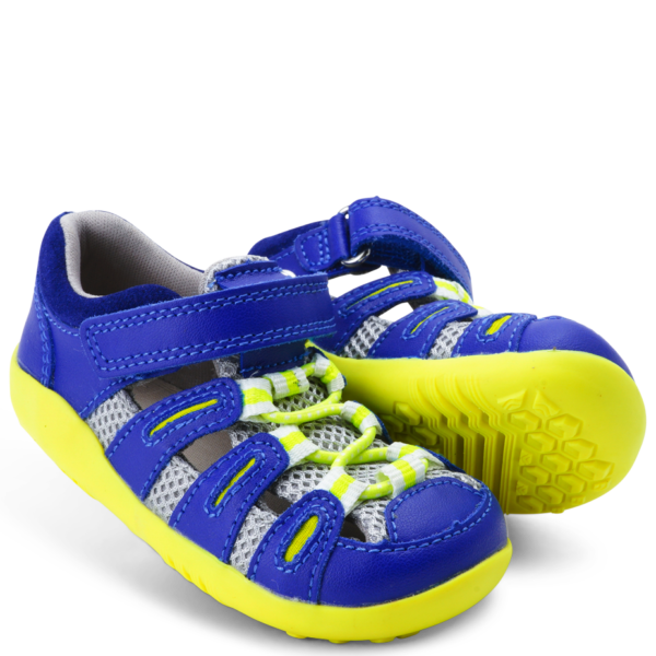 Sportowe sandałki Bobux SU Summit Blueberry Neon