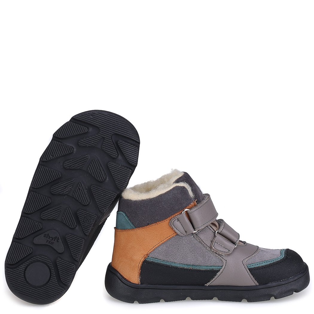 Lekkie i elastyczne buty dla dzieci zimowe Emel EV 2809 - ostatnia para - obrazek 3