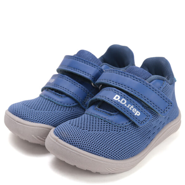 DD Step lekkie niebieskie buty sportowe barefoot