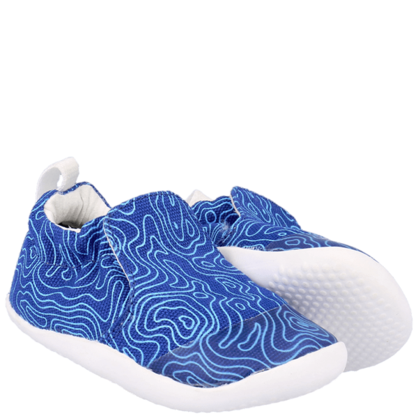 Bobux pierwsze buty Xplorer XP Scamp Organic Snorkel Blue Topograp