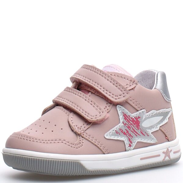 Naturino sneakersy Falcotto Frankie Pink-Silver