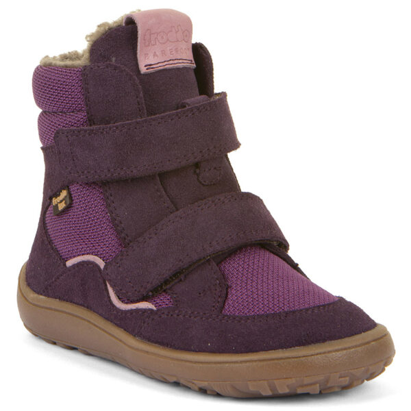 Froddo Wodoodporne zimowe Trzewiki Barefoot Tex Winter Purple