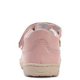 DD Step skórzane półsandałki barefoot Baby Pink - obrazek 4