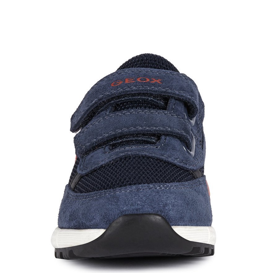GEOX Sneakersy J ALBEN B. A Navy/Red - obrazek 5