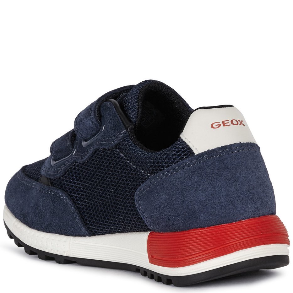 GEOX Sneakersy J ALBEN B. A Navy/Red - obrazek 4