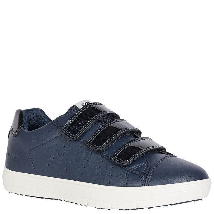 Geox sneakersy dziewczęce J Silenex G.B Navy