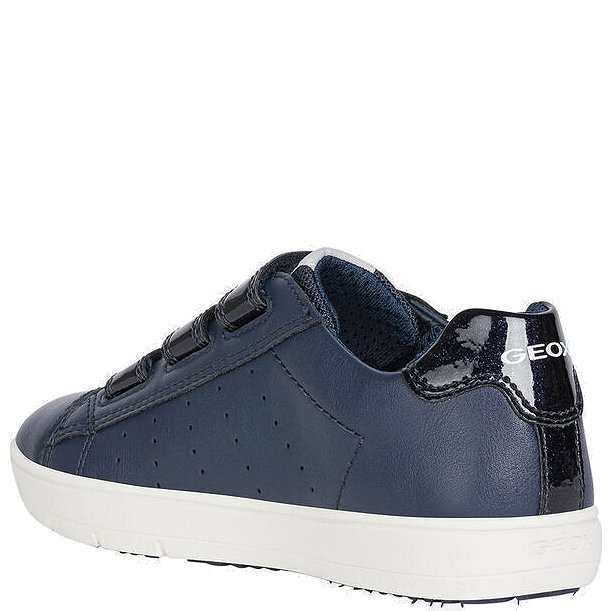 Geox sneakersy dziewczęce J Silenex G.B Navy - obrazek 2