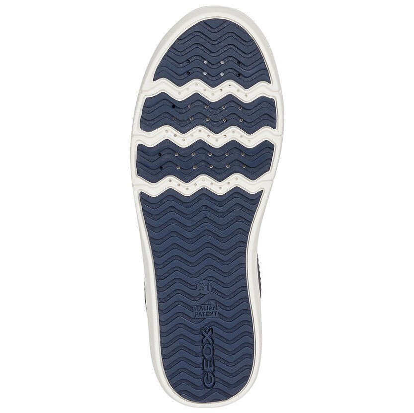 Geox sneakersy dziewczęce J Silenex G.B Navy - obrazek 4