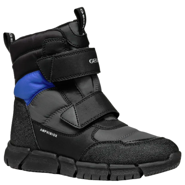 GEOX Buty zimowe J Flexyper B.B ABX C DK Grey/Royal