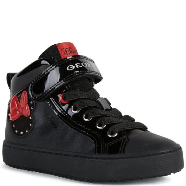 Geox dziewczęce jesienne trampki J Kalispera G. B Black