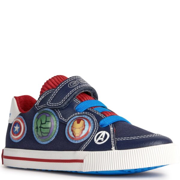 Geox Trampki Avengers J Kilwi B. B Navy/Red