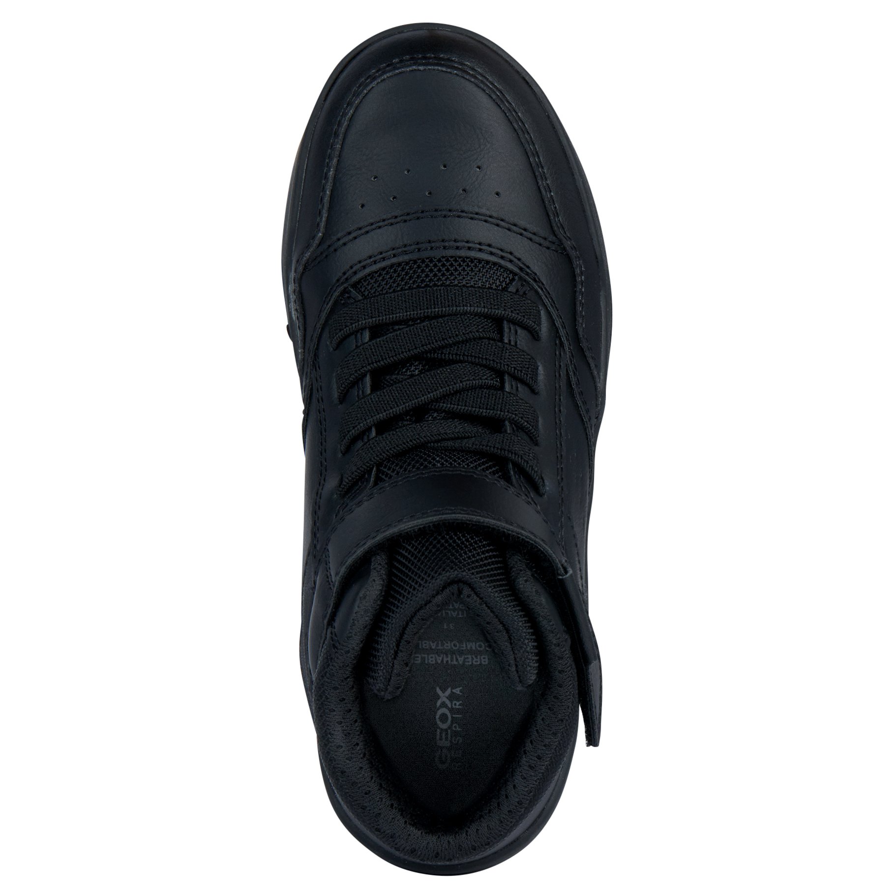 GEOX czarne sneakersy J PERTH BOY - obrazek 5