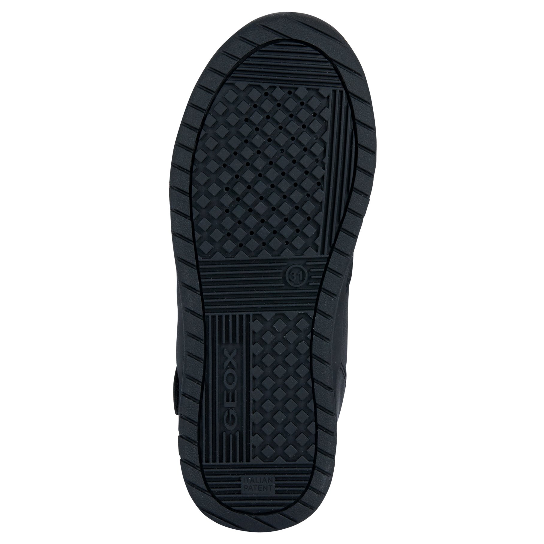 GEOX czarne sneakersy J PERTH BOY - obrazek 6