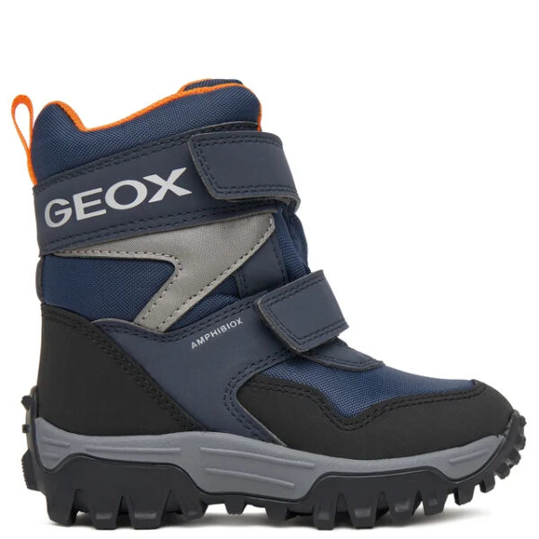 Śniegowce GEOX J Himalaya B.B Navy/Orange