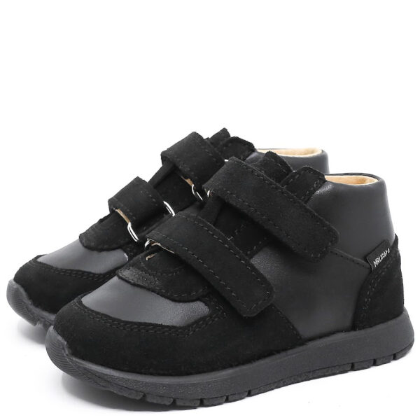 Mrugała skórzane buty KRIS Black
