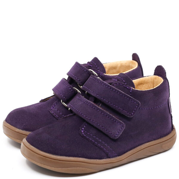 Skórzane trzewiki Mrugała Lulu Barefoot Violet