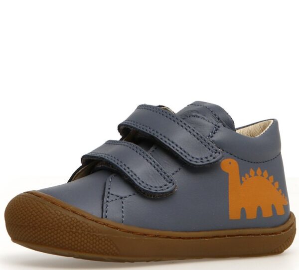 Buty NATURINO Cocoon Dino Celeste-Orange