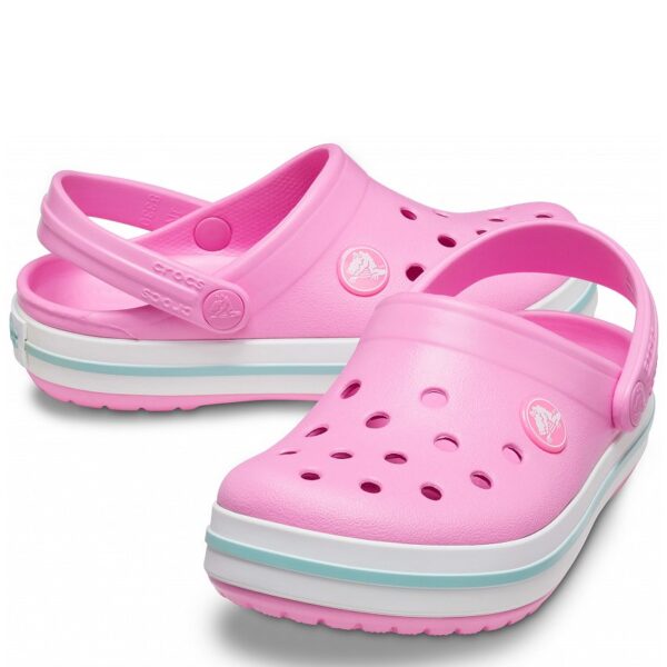 Kids Crocband Clog Taffy Pink