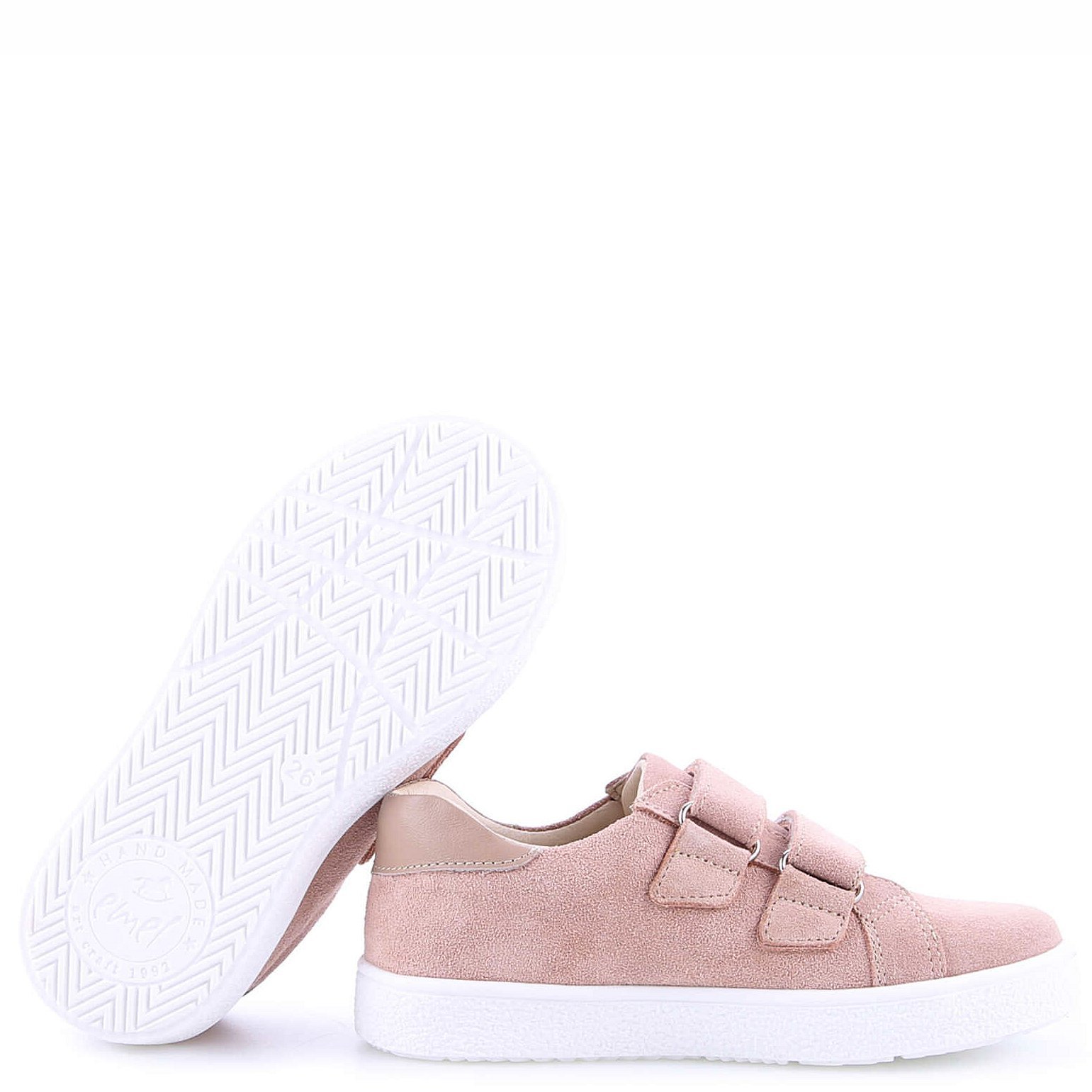 Buty Emel pudrowe dziewczęce E 2737C-2 - obrazek 3