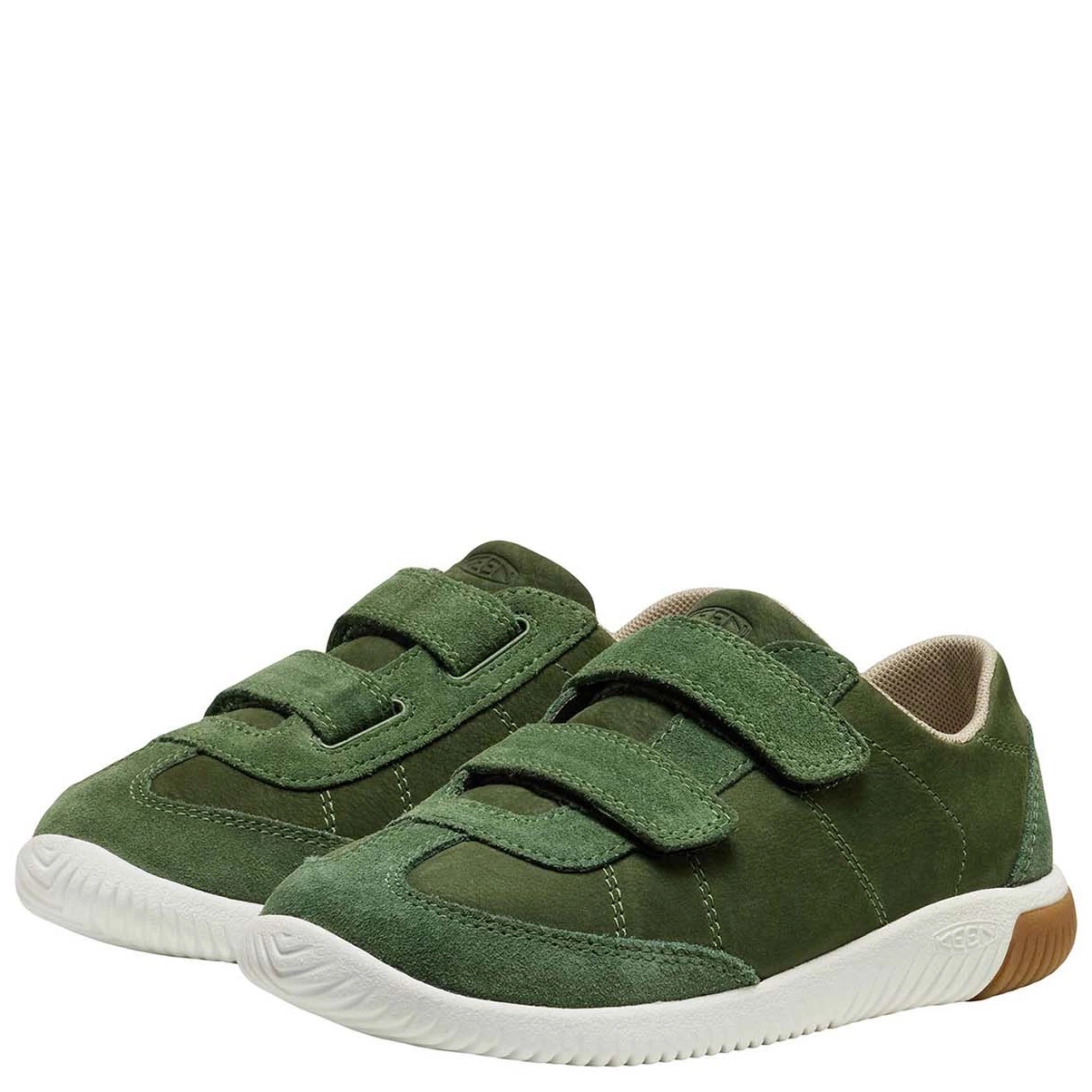 KEEN buty Barefoot KNX T-TOE DS Bronze Green/Star White