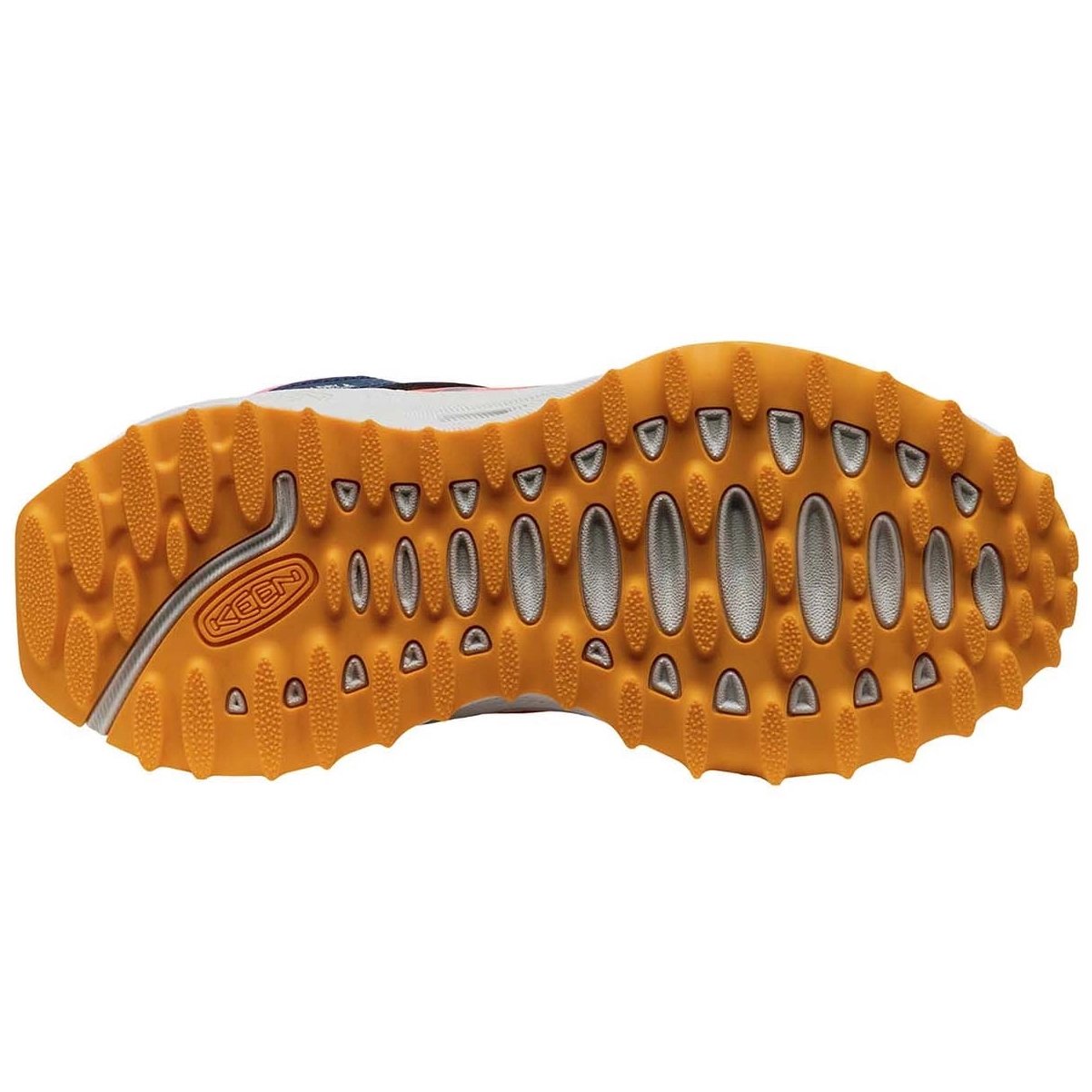 KEEN Buty Trekingowe Zionic Mid WP Naval Academy/Nasturium - obrazek 6