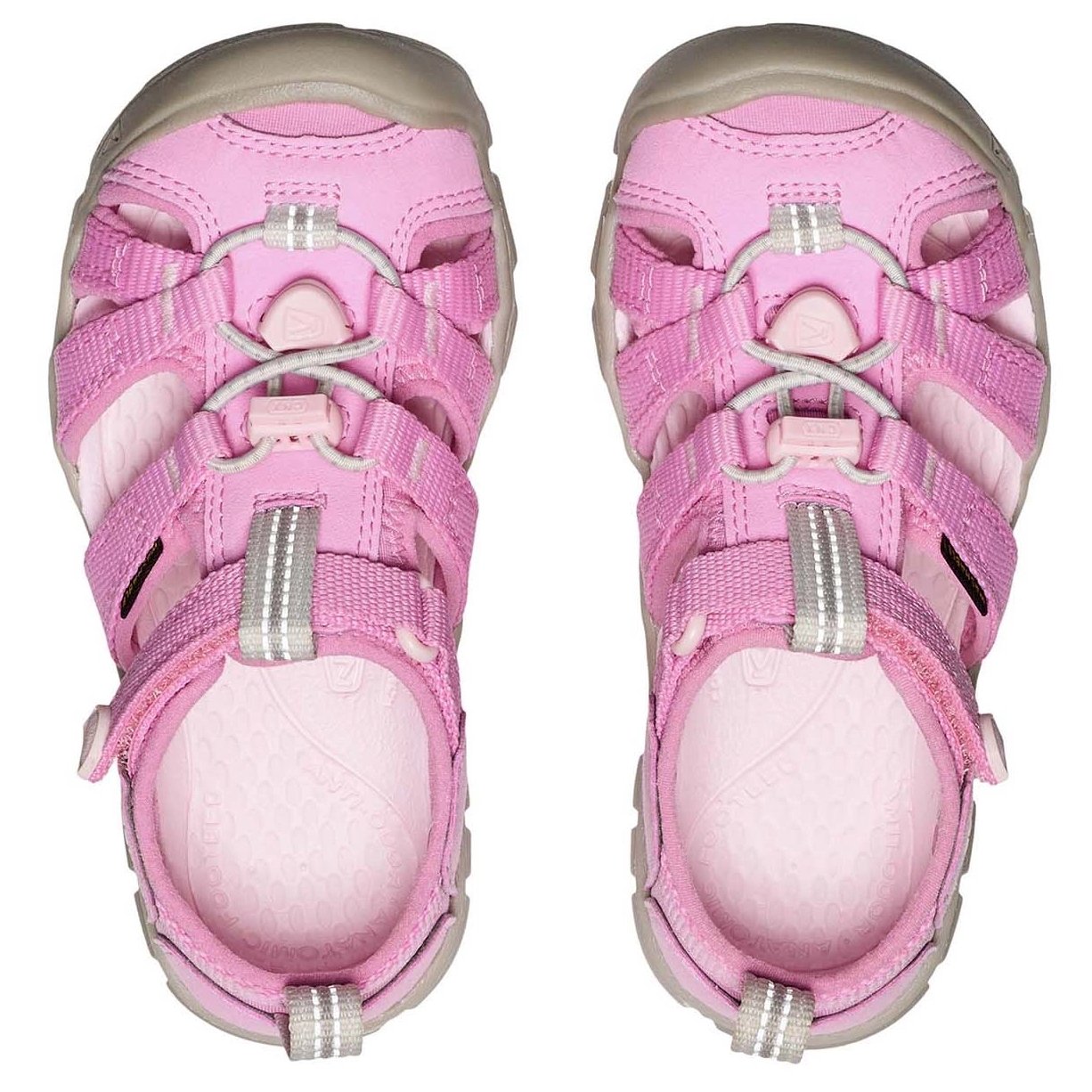 Sandały KEEN Seacamp II Moonlite Mauve/Pink-a-boo/Giggle Pink - obrazek 3