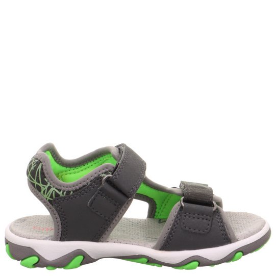 Chłopięce sandały Superfit Mike 3.0 Grau/Grun - obrazek 3