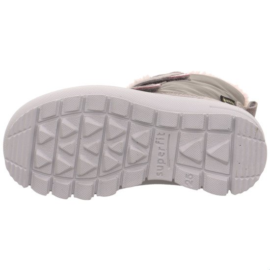 Superfit dziewczęce buty zimowe z membraną GoreTex Grau/Rosa - obrazek 6