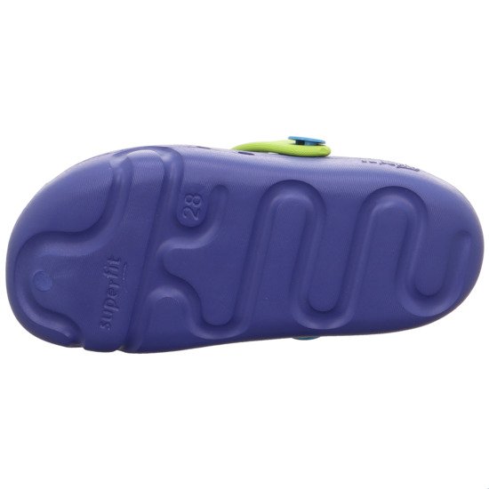 SUPERFIT klapki do wody barefoot Splash-C Blau/Hellgrun - obrazek 6
