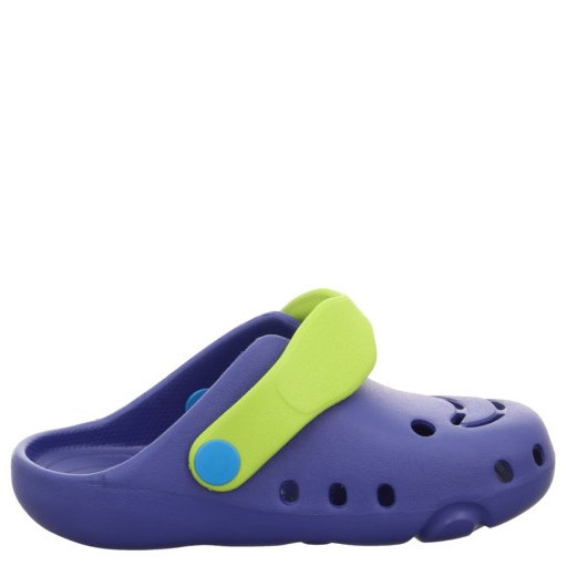 SUPERFIT klapki do wody barefoot Splash-C Blau/Hellgrun - obrazek 3