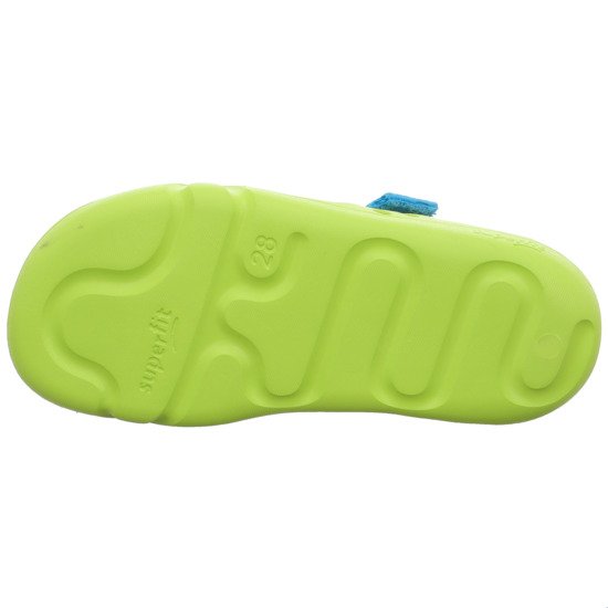SUPERFIT piankowe sandałki do wody barefoot Splash-S Hellgrun/Turkis - obrazek 6