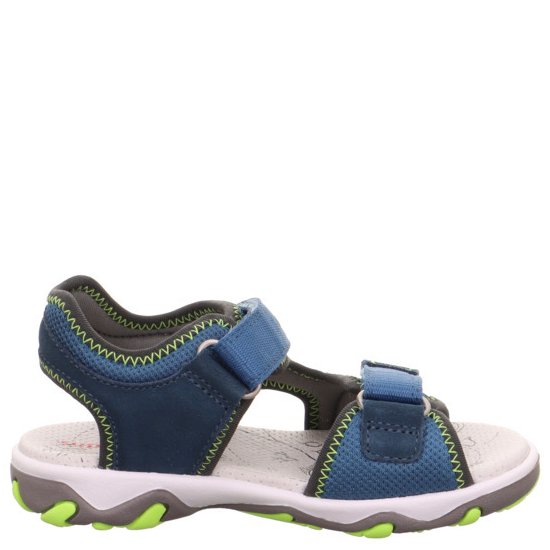 Chłopięce sandały Superfit Mike 3.0 Blau/Gelb - obrazek 3
