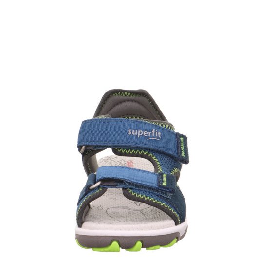 Chłopięce sandały Superfit Mike 3.0 Blau/Gelb - obrazek 4